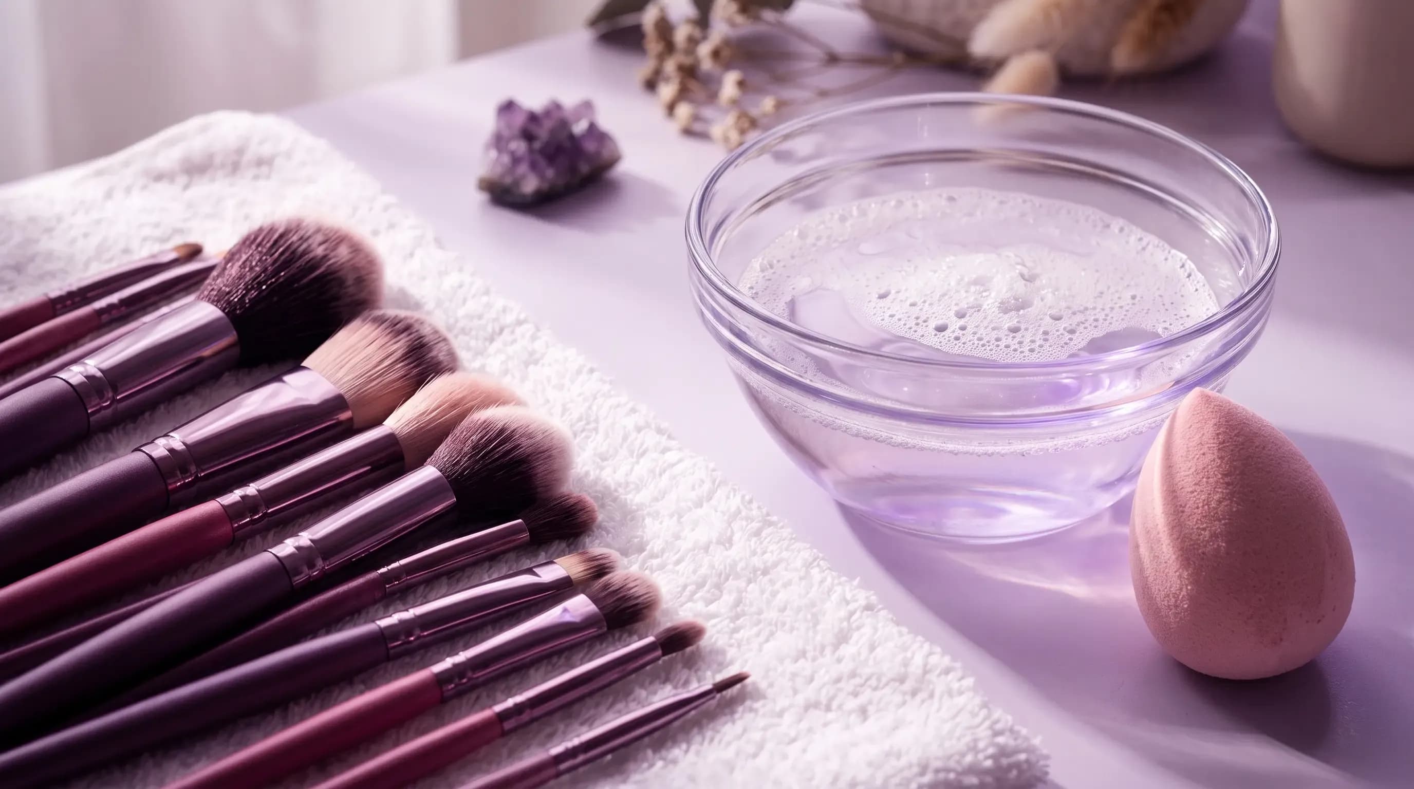 شستن برس و اسفنج آرایش؛ چند وقت یک بار و به چه روشی؟